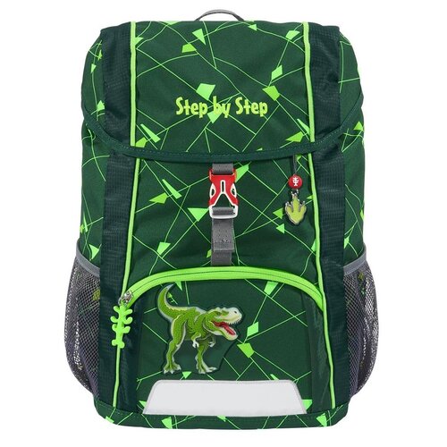Plecak STEP BY STEP Junior Kid Dino Night Zielony
