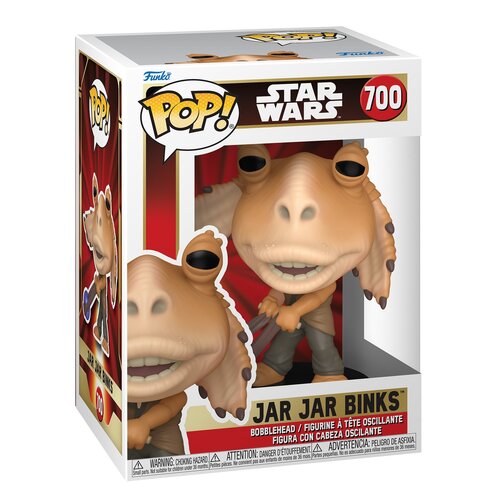 Figurka FUNKO Pop Star Wars: Jar Jar Binks w/Booma Balls
