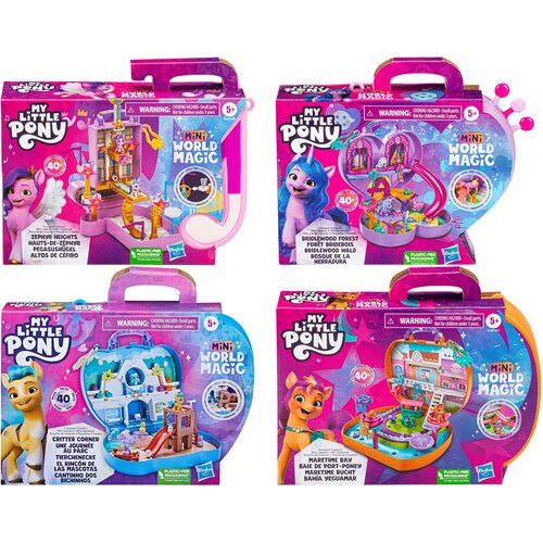 Zestaw figurek HASBRO My Little Pony Mini World Magic Kompaktowe miasteczko F38765L0 (1 zestaw)