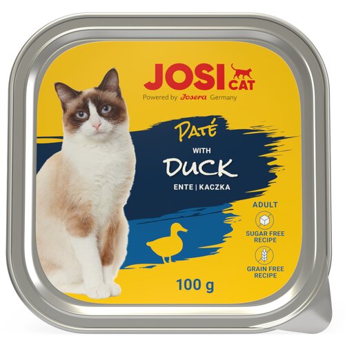 Karma dla kota JOSICAT Pasztet z Kaczką 100 g