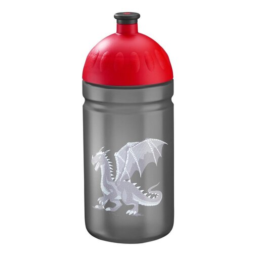 Bidon STEP BY STEP Dragon Drako 500 ml Szaro-czerwony