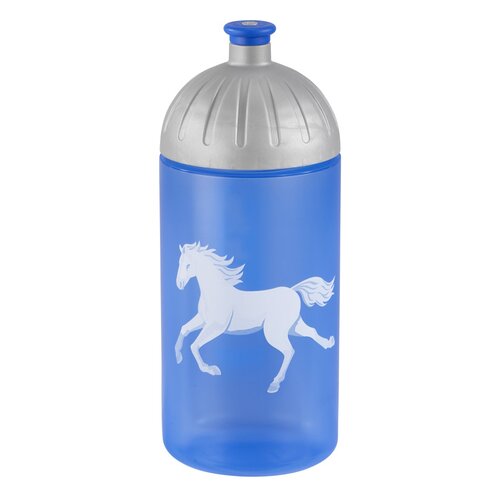Bidon STEP BY STEP Wild Horse 500 ml Niebiesko-szary