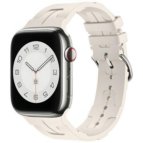 Pasek BELINE Silicone Ultra do Apple Watch 4/5/6/7/8/9/SE/SE 2 (38/40/41mm) Beżowy