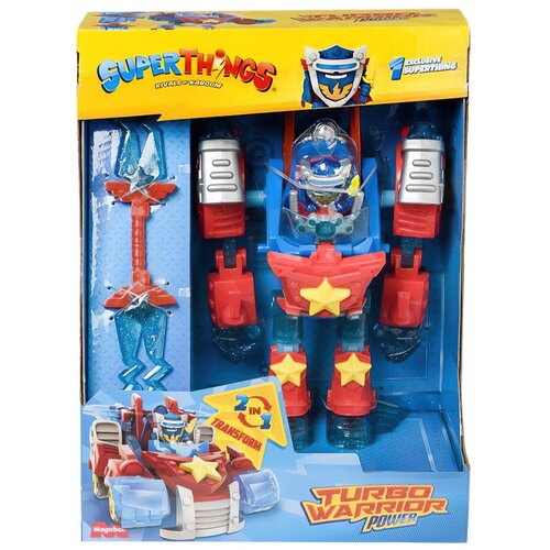 Figurka MAGIC BOX SuperThings SuperBot Turbo Warrior Power PSTSP116IN110