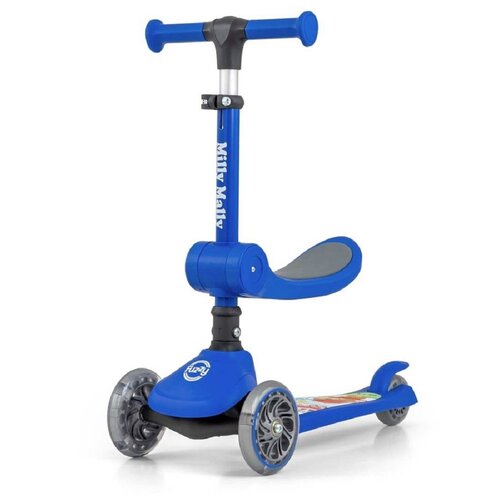 Hulajnoga dla dzieci MILLY MALLY Scooter Fuzzy Niebieski