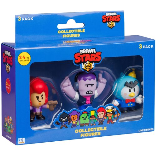 Zestaw figurek SUPERBUZZ Brawl Stars BRW2021C (Zestaw C)
