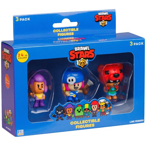 Zestaw figurek SUPERBUZZ Brawl Stars BRW2021D (Zestaw D)