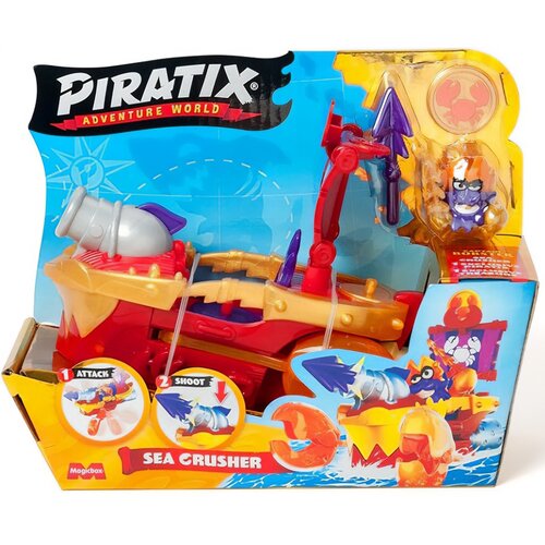 Zestaw figurek MAGIC BOX Piratix Adventure World Sea Crusher