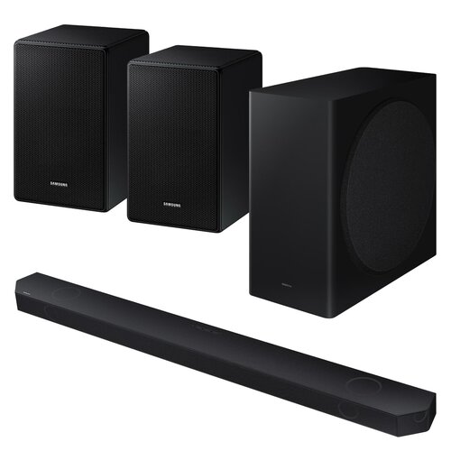 Soundbar SAMSUNG HW-Q800D EN + Kolumny głośnikowe SAMSUNG SWA-9500S Czarny (2 szt.)