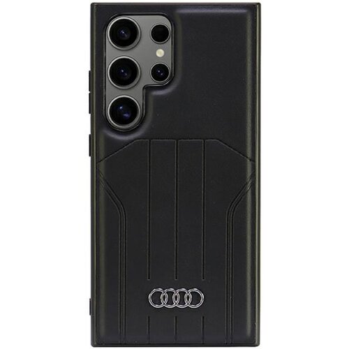 Etui AUDI Synthetic Leather MagSafe do Samsung Galaxy S24 Ulltra Czarny