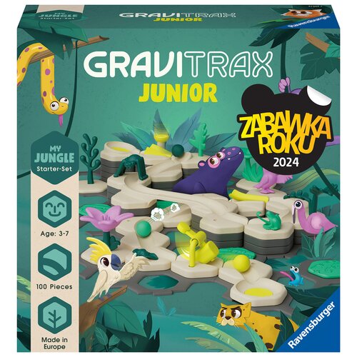 Gra logiczna RAVENSBURGER GraviTrax Junior Zestaw startowy Dżungla 27499