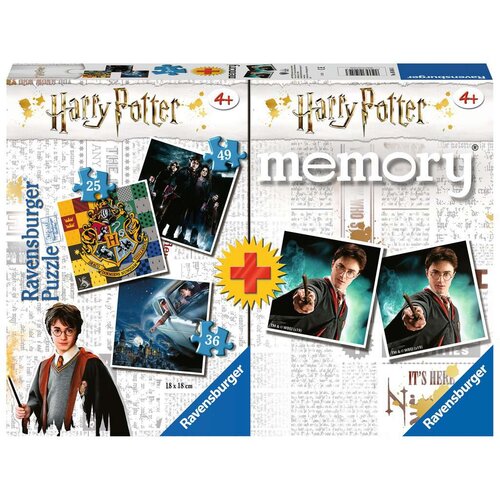 Puzzle RAVENSBURGER Harry Potter 5054 (110 elementów) + memory