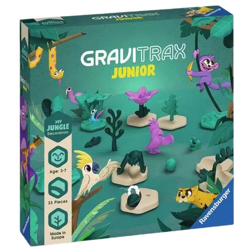 Gra logiczna RAVENSBURGER GraviTrax Junior Zestaw uzupełniający Dżungla 23747