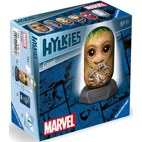 Puzzle 3D RAVENSBURGER Hylkies Groot 12001160 (54 elementy)