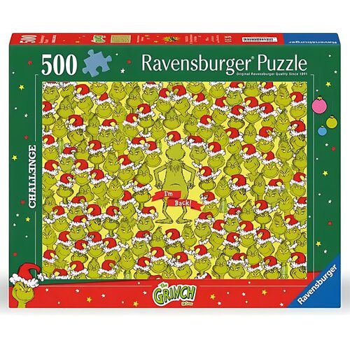 Puzzle RAVENSBURGER Challenge Grinch 12001224 (500 elementów)