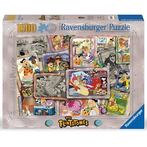 Puzzle RAVENSBURGER Flinstonowie 12000407 (1000 elementów)