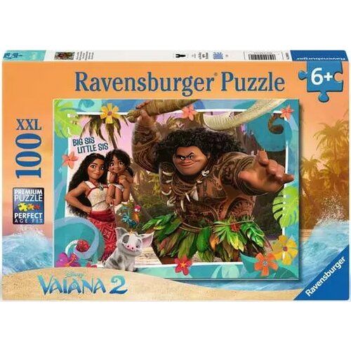 Puzzle RAVENSBURGER Disney Stitch Vaiana 2 12004101 (100 elementów)
