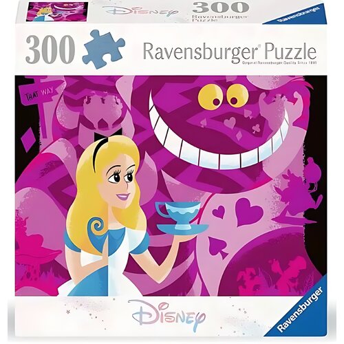 Puzzle RAVENSBURGER Disney Alicja w krainie czarów (300 elementów)