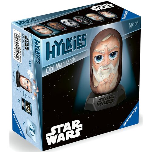 Puzzle 3D RAVENSBURGER Hylkies Star Wars Obi-Wan Kenobi 12001015 (54 elementy)