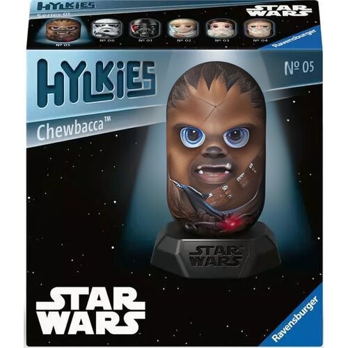 Puzzle 3D RAVENSBURGER Hylkies Star Wars Chewbacca 12001016 (54 elementów)