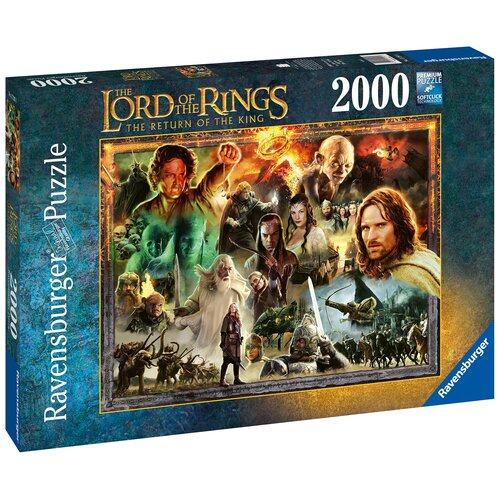 Puzzle RAVENSBURGER Władca Pierścieni Powrót Króla 17293 (2000 elementów)