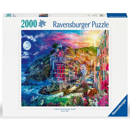Puzzle RAVENSBURGER Kolorowe Cinque Terre 12000803 (2000 elementów)