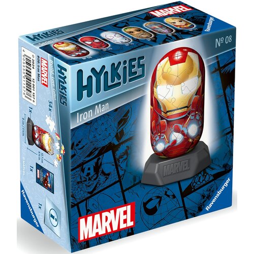 Puzzle 3D RAVENSBURGER Hylkies Iron Man 12001157 (54 elementy)
