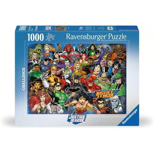 Puzzle RAVENSBURGER Challenge DC Comics 12000565 (1000 elementów)