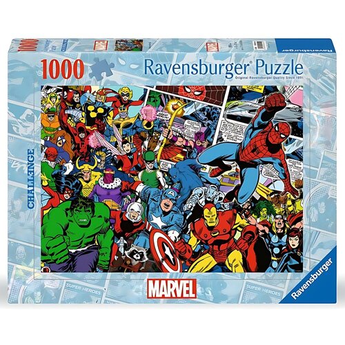 Puzzle RAVENSBURGER Challenge Marvel 12000510 (1000 elementów)