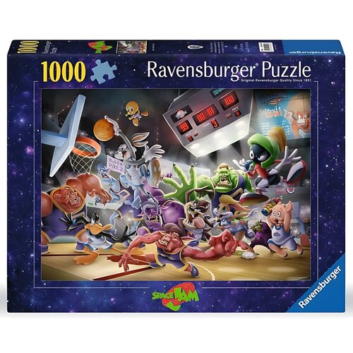 Puzzle RAVENSBURGER Kosmiczny Mecz (1000 elementów)