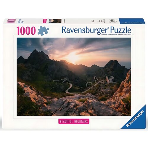Puzzle RAVENSBURGER Beautiful Mountains Serra De Tramuntana (1000 elementów)