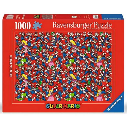 Puzzle RAVENSBURGER Challenge Super Mario Bros 12000504 (1000 elementów)