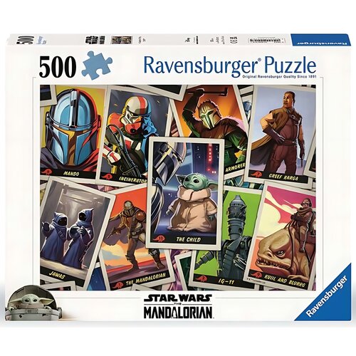 Puzzle RAVENSBURGER Star Wars Mandalorian (500 elementów)