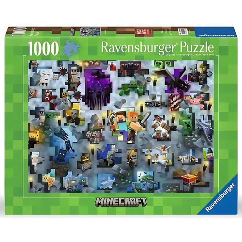 Puzzle RAVENSBURGER Minecraft 12000422 (1000 elementów)
