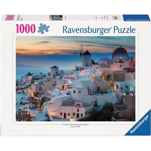 Puzzle RAVENSBURGER Wieczór na Santorini (1000 elementów)