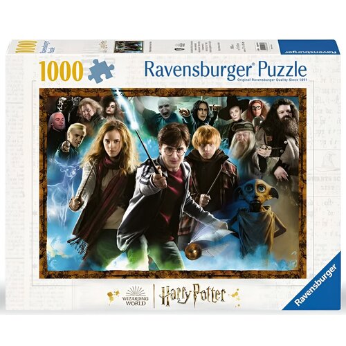 Puzzle RAVENSBURGER Harry Potter Znajomi z Hogwartu (1000 elementów)