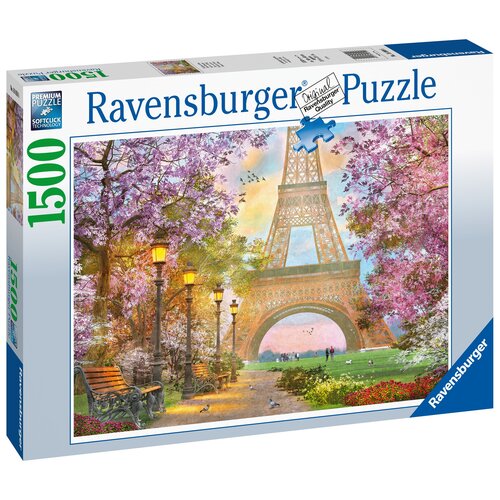 Puzzle RAVENSBURGER Paryski Romans (1500 elementów)