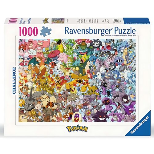 Puzzle RAVENSBURGER Challenge Pokemon 12000460 (1000 elementów)