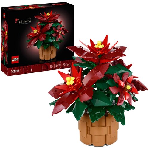 LEGO 10370 ICONS Botanicals Gwiazda Betlejemska