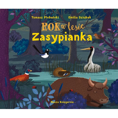 Książka Rok w lesie Zasypianka Tomasz Plebański (twarda okładka)