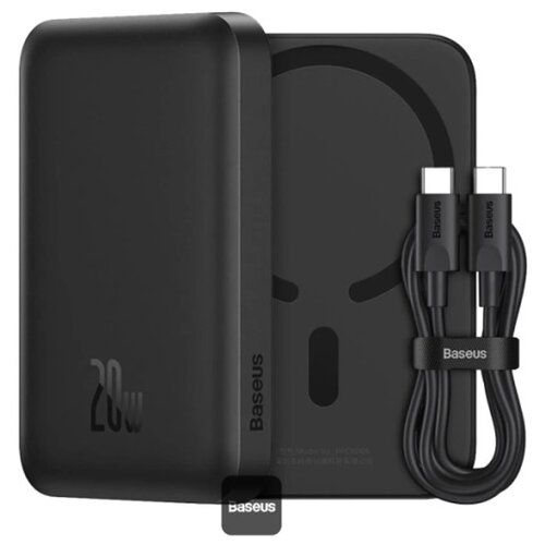Powerbank BASEUS Magnetic Mini 6000mAh 20W Czarny