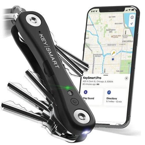 Organizer do kluczy KEYSMART Find My Key Czarny