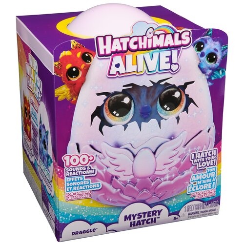 Figurka SPIN MASTER Hatchimals Alive Draggle 6069282