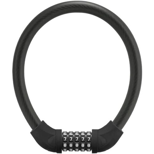 Zapięcie rowerowe ROCKBROS RKS570-BK Linka Czarny