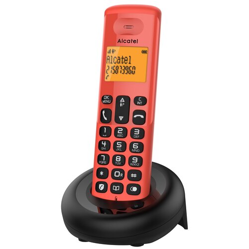 Telefon ALCATEL E160 Czerwony