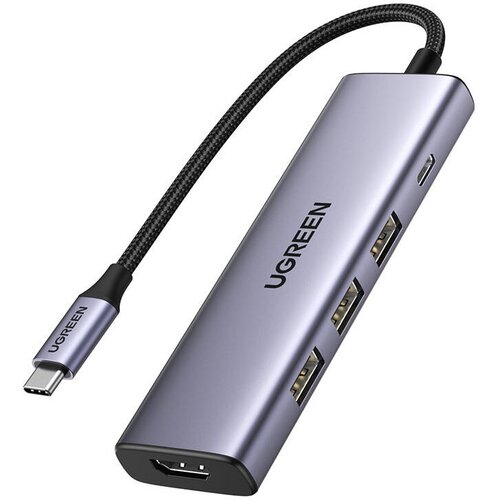 Hub UGREEN Revodok CM511 USB Typu C, Pasywny