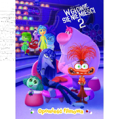 Książka Disney Pixar W głowie się nie mieści 2 Suzanne Francis (twarda okładka)