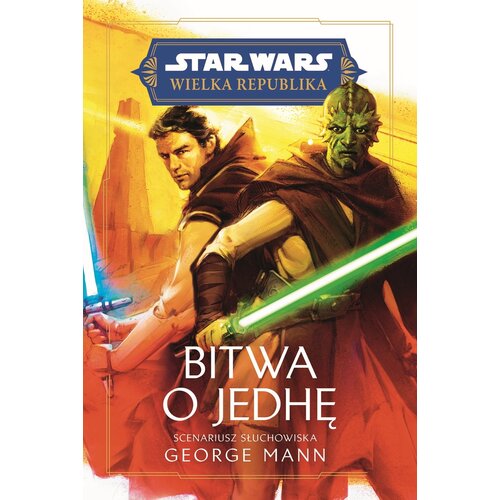 Książka Star Wars Wielka Republika Bitwa o Jedhę George Mann (miękka okładka)