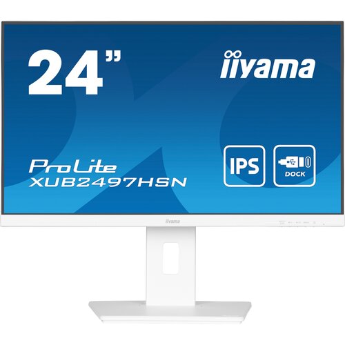 Monitor IIYAMA ProLite XUB2497HSN-W1 23.8" 1920x1080px IPS 100Hz 1 ms [MPRT]