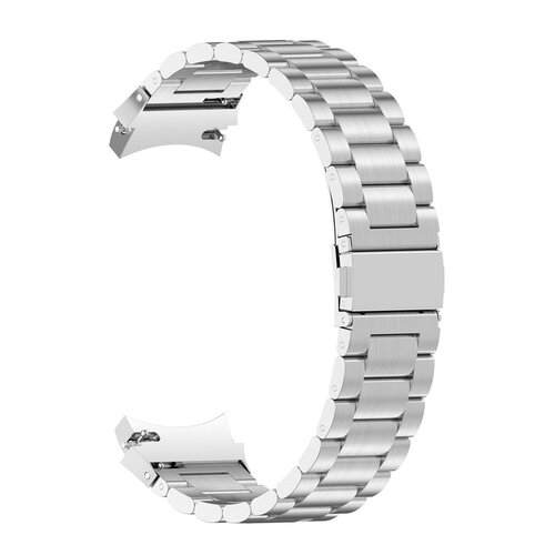 Pasek PURO Metal Stainless Band do Samsung Galaxy Watch 4/4 Classic (40/42/44/46mm) Srebrny